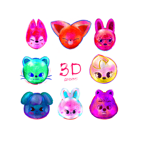3D STRAY KIDS